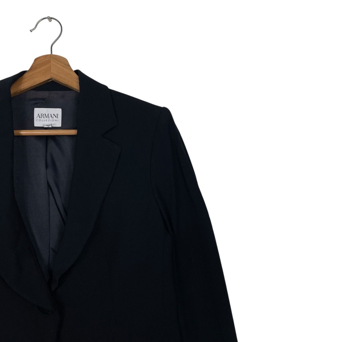 Armani Collezioni Armani Collezioni Women Wool Jacket Size XS / US 0-2 / IT 36-38 - 5 Thumbnail