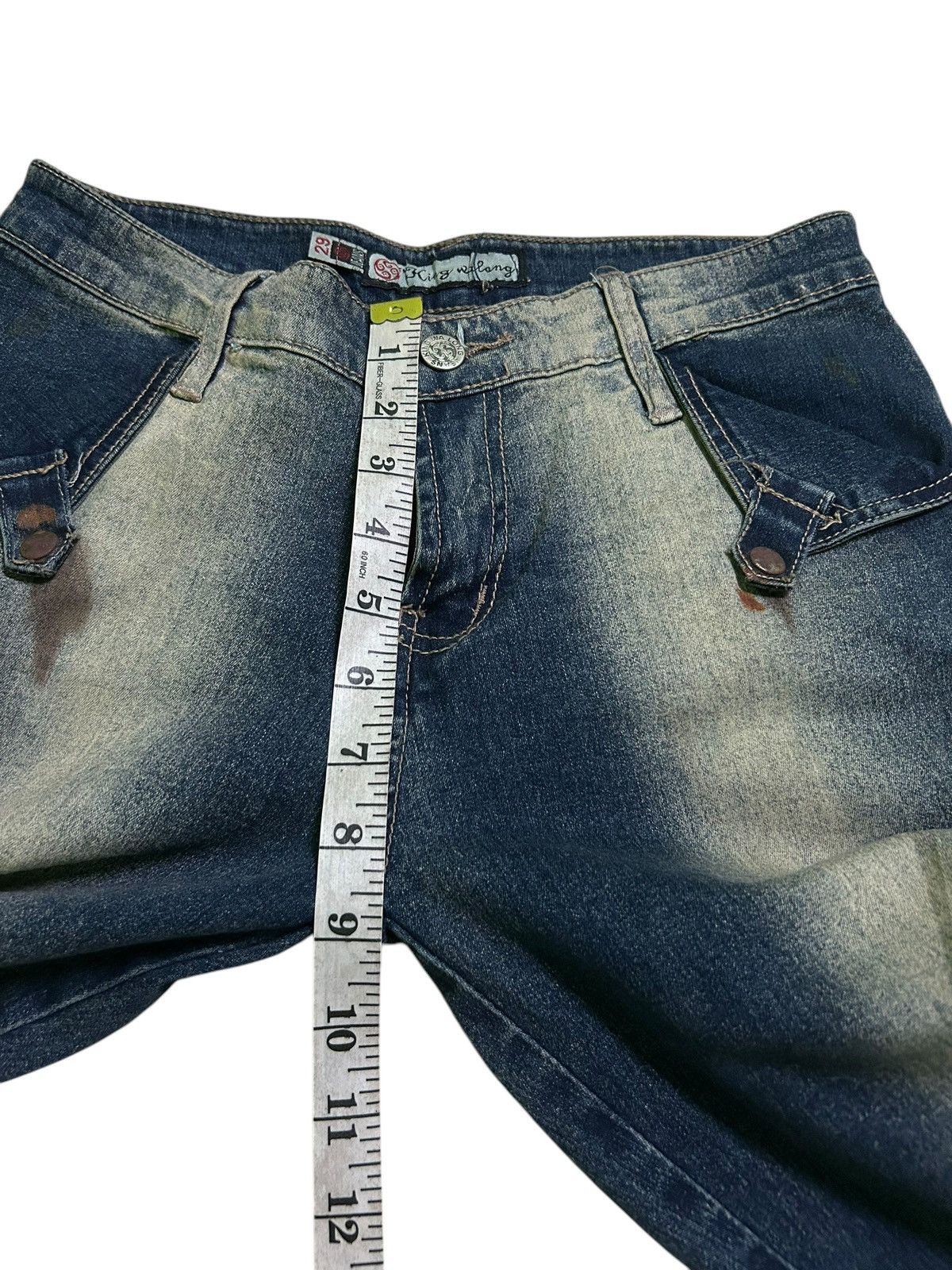 Japanese Brand × Kapital × Vintage FLARE Japanese Denim Jeans Rusty Mudwash Faded Rare Size US 27 - 20 Thumbnail