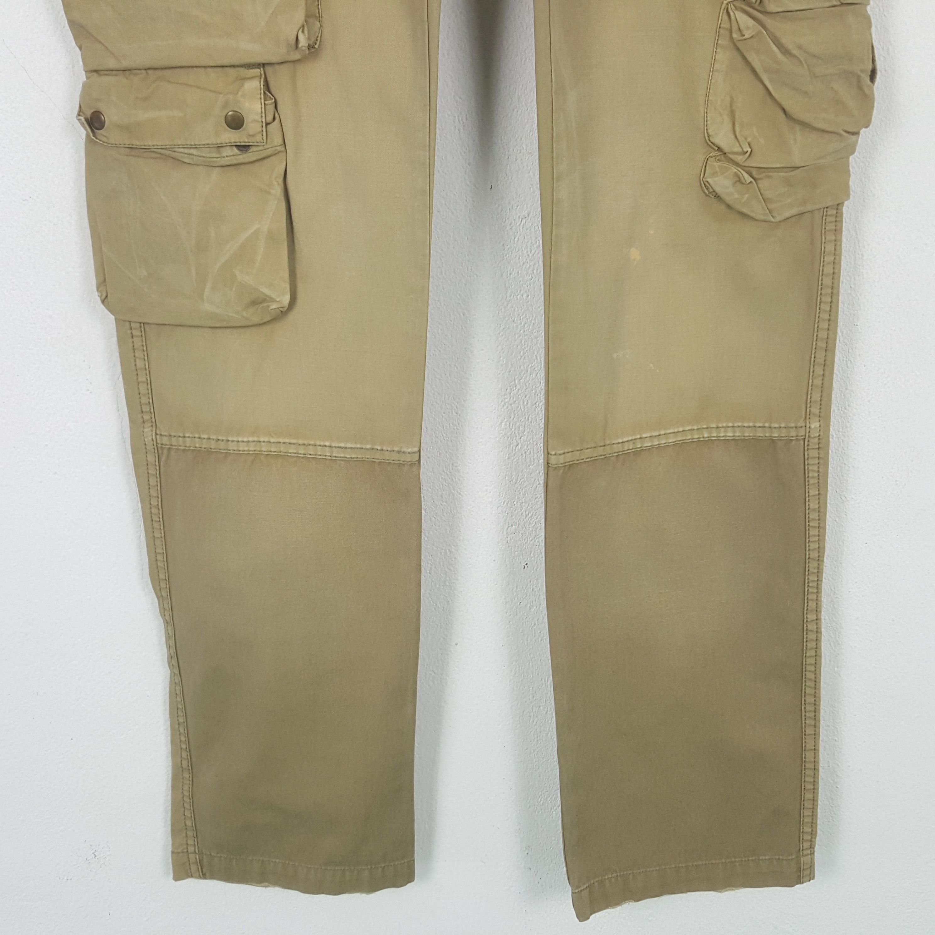 Prps Vintage Prps & Co Japanese Cargo Multi Pocket Pants RR23 Size US 36 / EU 52 - 3 Thumbnail