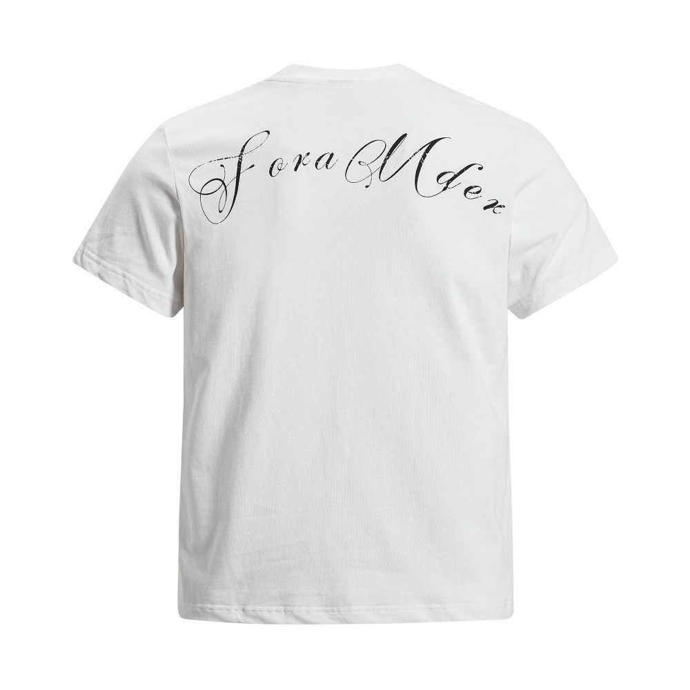 Japanese Brand Men's Loose-Fit T-Shirt with Creative Cross Print Size US M / EU 48-50 / 2 - 2 Thumbnail