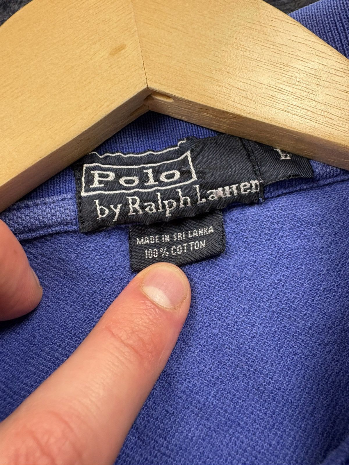 Polo Ralph Lauren POLO RALPH LAUREN Vintage Big Pony 3 Polo Tshirt Streetwear Size US L / EU 52-54 / 3 - 8 Thumbnail
