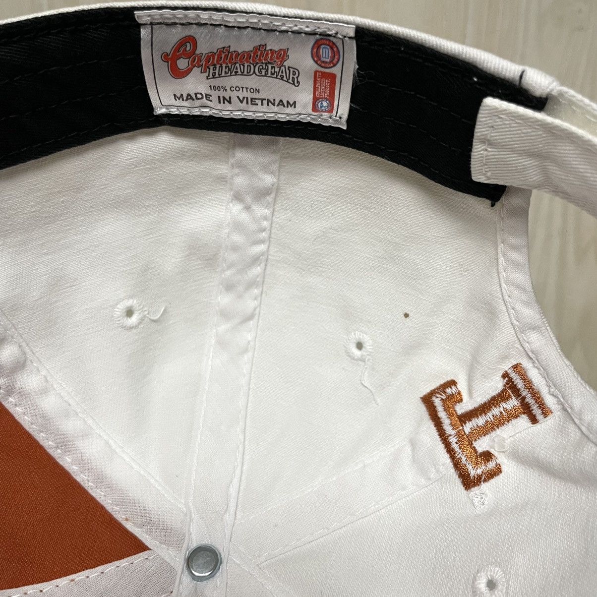 NCAA Texas Longhorns Captivating Headgear Adjustable Strapback Size ONE SIZE - 6 Thumbnail