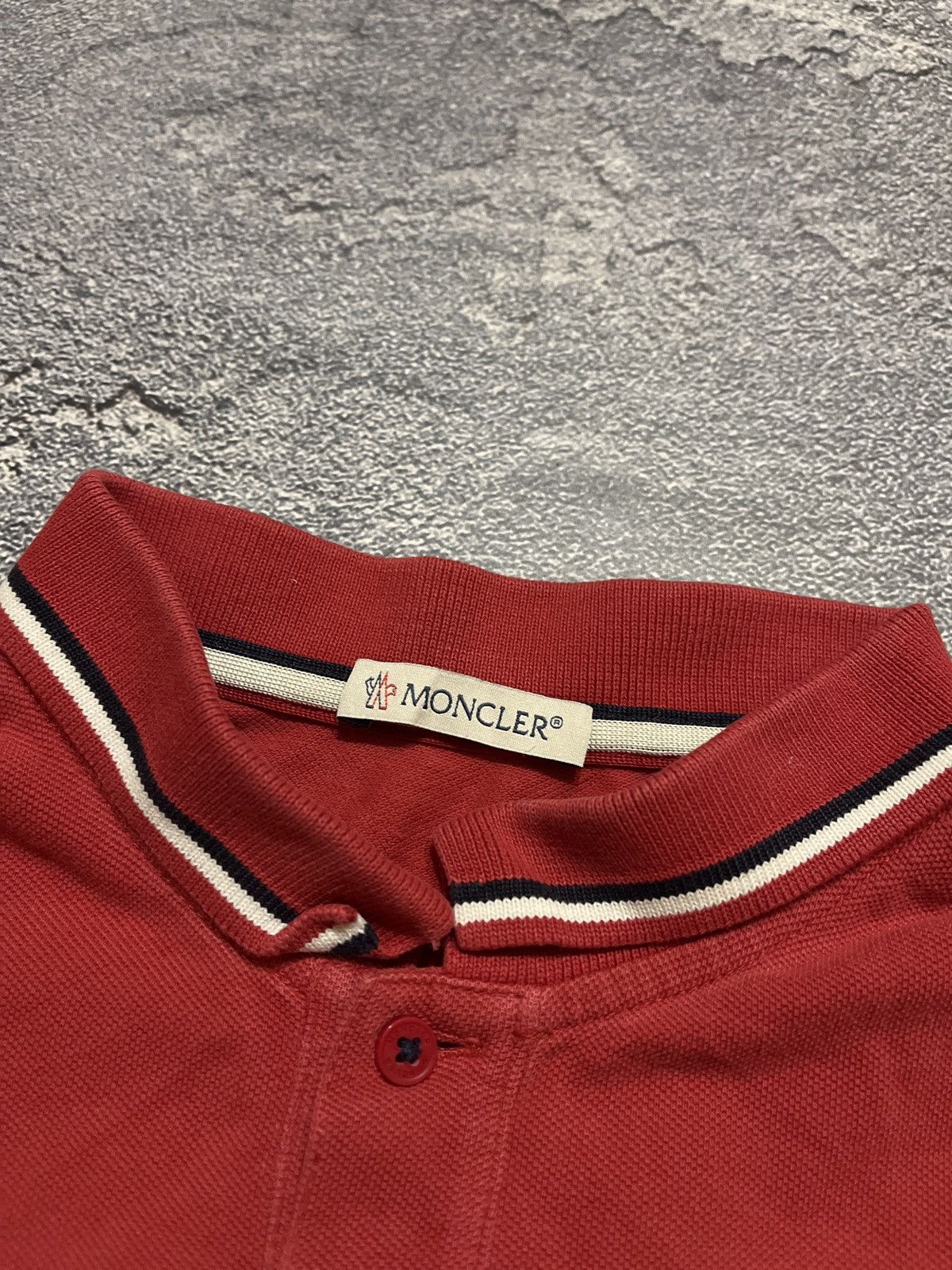 Moncler Moncler Magila Polo Manica 90S Lunga Longsleeve T Shirt Tee Size US XS / EU 42 / 0 - 7 Thumbnail