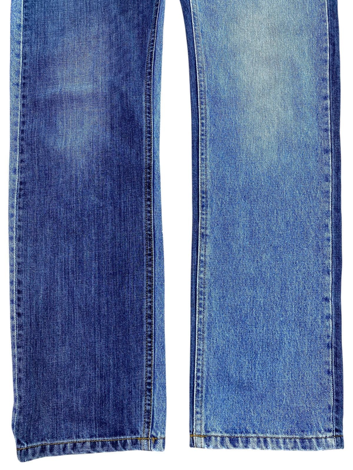 Desigual Double Knee Unique Faded Look Style Straight Cut Jeans Size US 30 / EU 46 - 5 Thumbnail