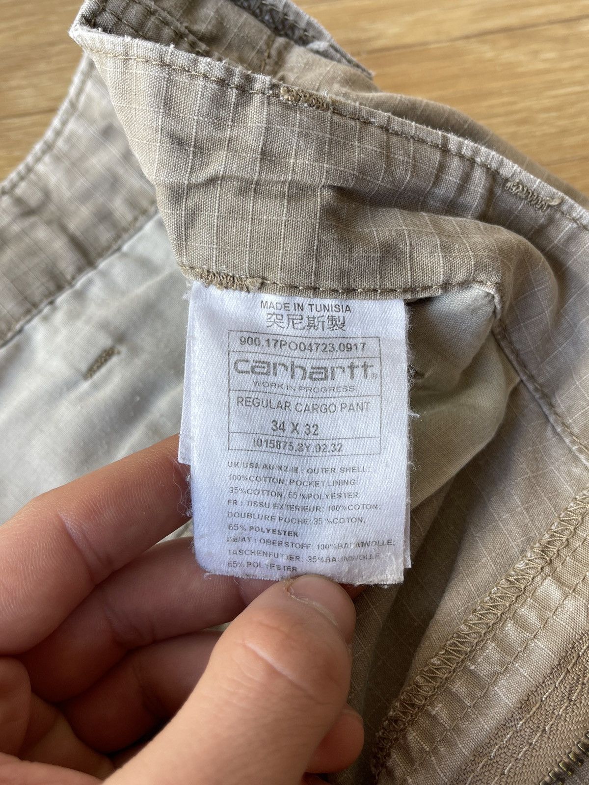 Carhartt Carhartt Cargo Double Knee Baggy Ripstop Pants Travis Style Size US 34 / EU 50 - 15 Thumbnail