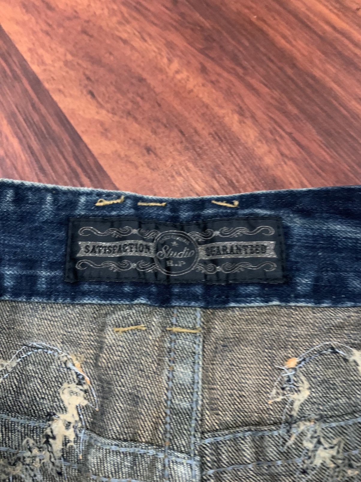 Other Studio R.P Flared Jeans Size 33" - 6 Thumbnail