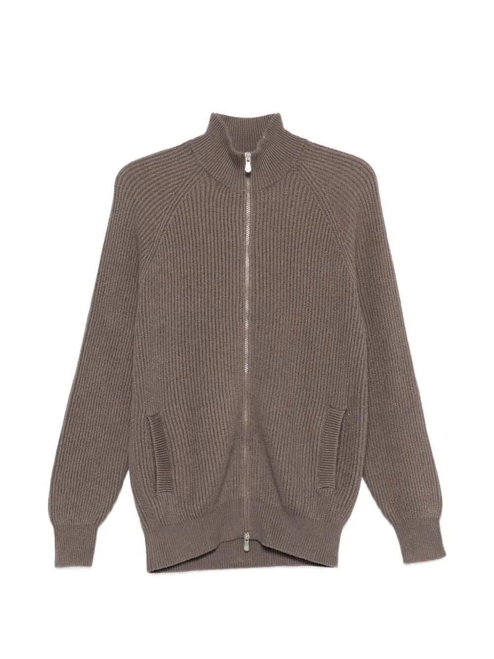Brunello Cucinelli Zip-Front Cardigan Size US XXL / EU 58 / 5 - 1 Thumbnail