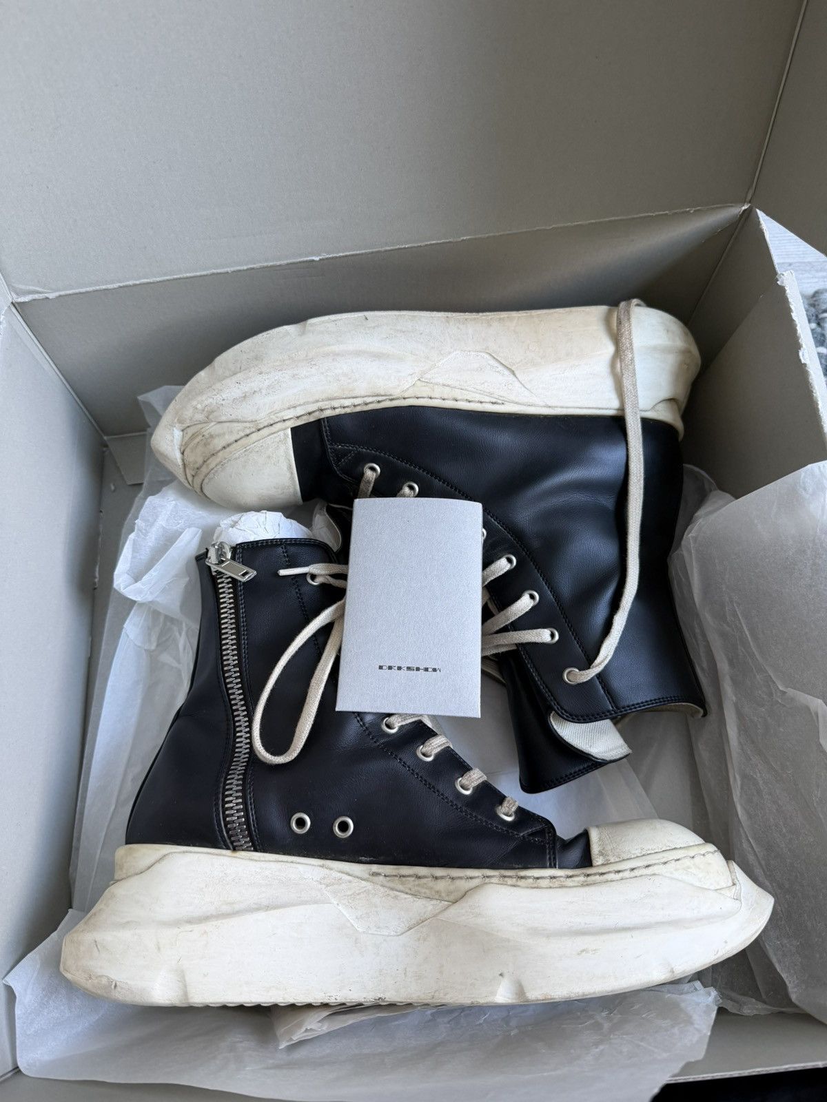 Rick Owens Rick Owens Abstract Ramones Size US 10 / EU 43 - 16 Thumbnail