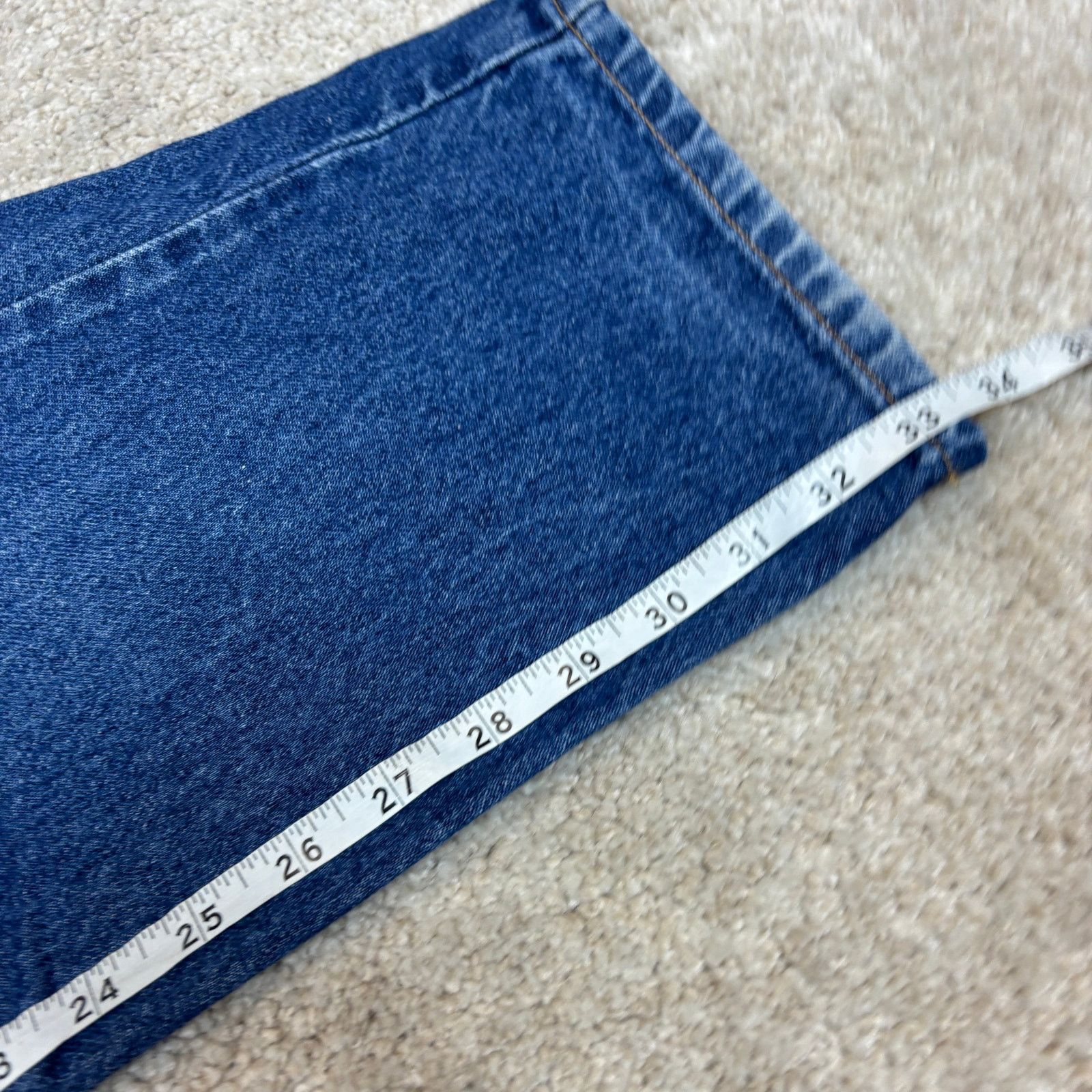 Levi's Vintage 90s Levi's 505 Orange Tab Straight Leg Jeans 36x34 Size US 36 / EU 52 - 10 Thumbnail