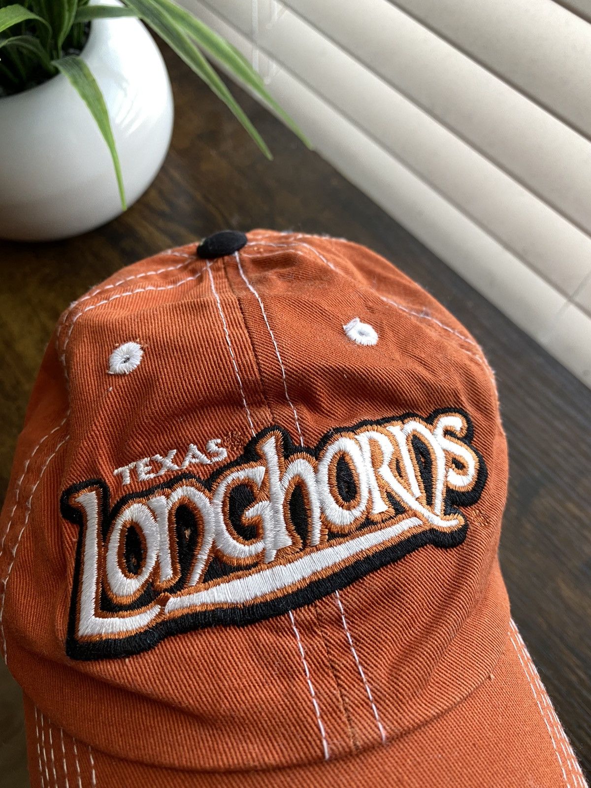 NCAA Y2K UT Austin Texas Longhorns Hat Cap Size ONE SIZE - 2 Thumbnail