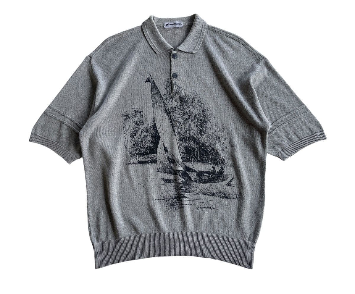 Japanese Brand Vintage Grand Riska Jumper Knit Size US L / EU 52-54 / 3 - 2 Thumbnail