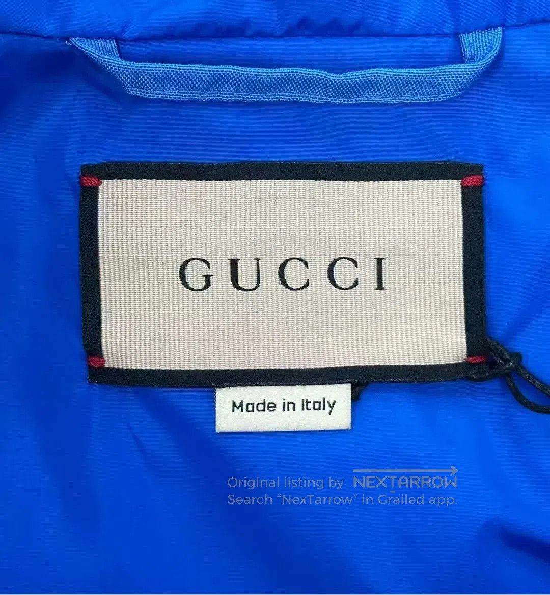 Gucci gucci blue zip hoodie with logo. Size US L / EU 52-54 / 3 - 2 Thumbnail