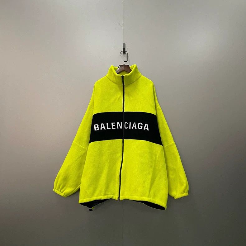 Balenciaga Balenciaga Colorblock Logo School Jacket Size US XS / EU 42 / 0 - 1 Thumbnail