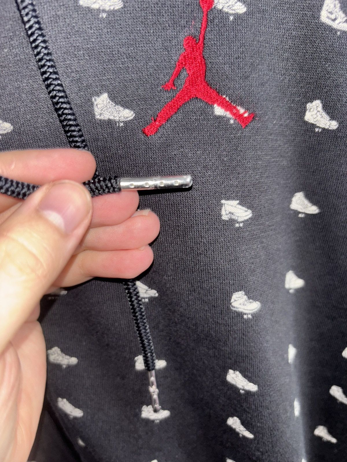 Jordan Brand L Jordan AF-1 graphic sneaker hoodie with embroidered logo Size US L / EU 52-54 / 3 - 7 Thumbnail