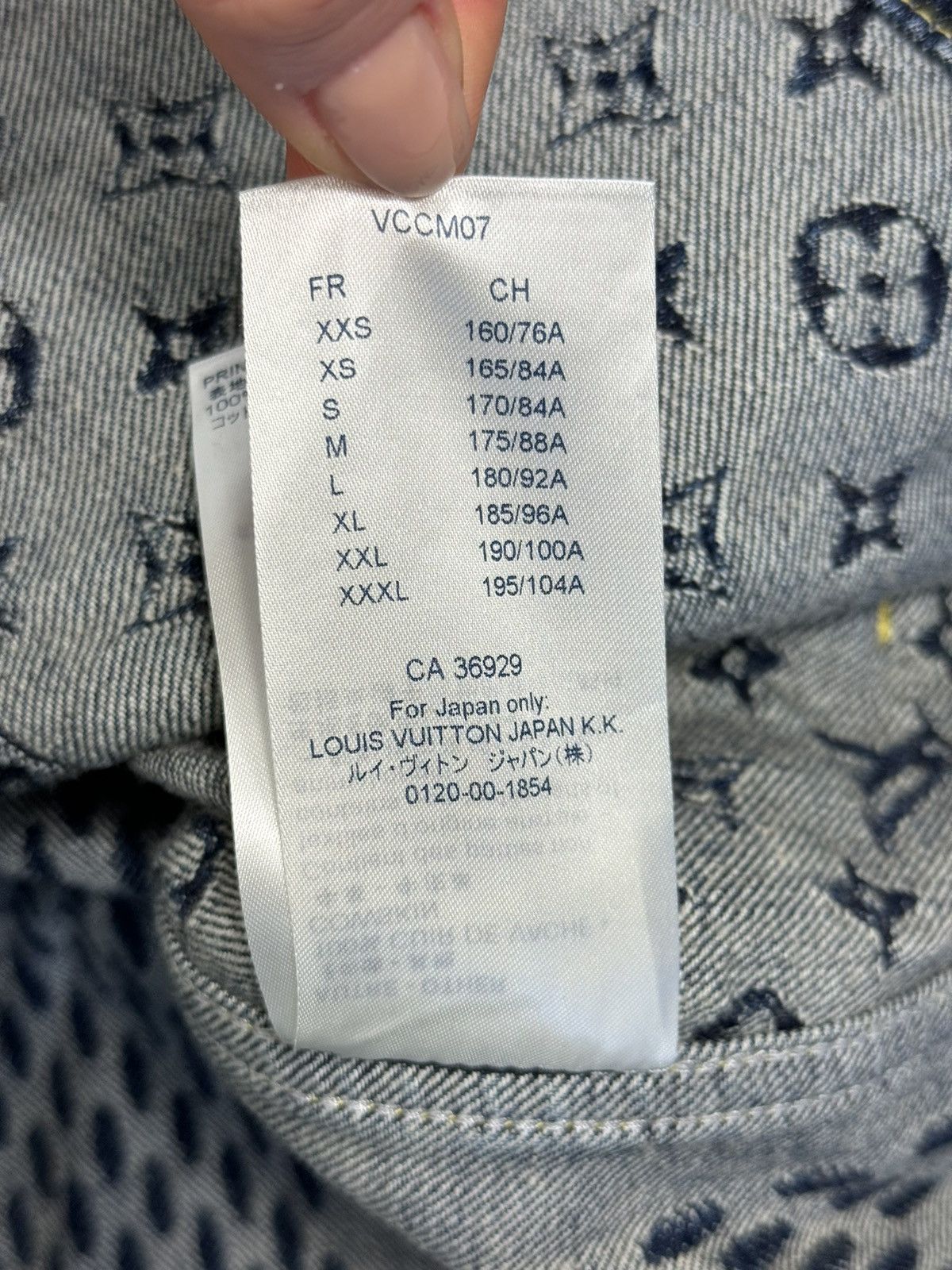 Louis Vuitton LOUIS VUITTON X NIGO MONOGRAM BLUE DENIM JACKET Size US XL / EU 56 / 4 - 14 Thumbnail