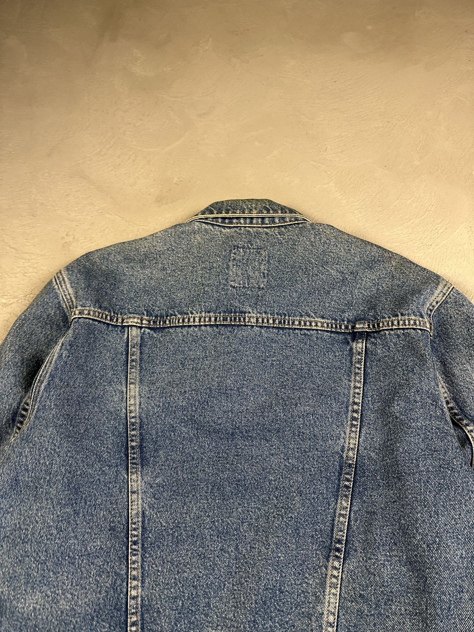 Vintage 90s Vintage Workwear Denim Trucker Jacket Size US M / EU 48-50 / 2 - 12 Thumbnail