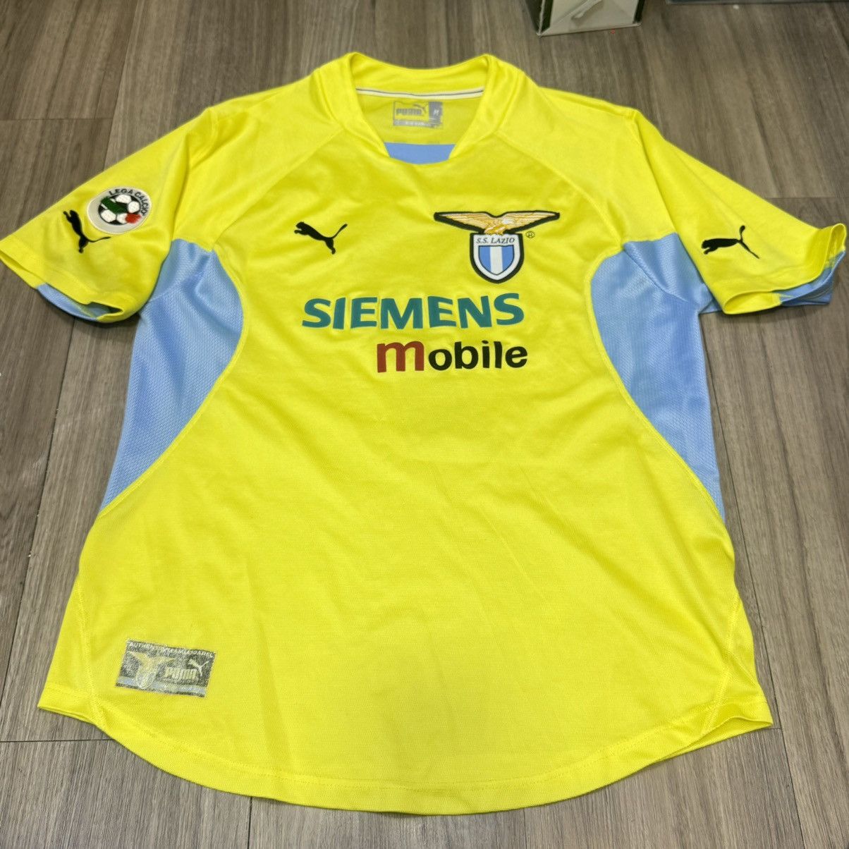 Puma Lazio 01/02 away shirt #7 Claudio Size US M / EU 48-50 / 2 - 1 Thumbnail