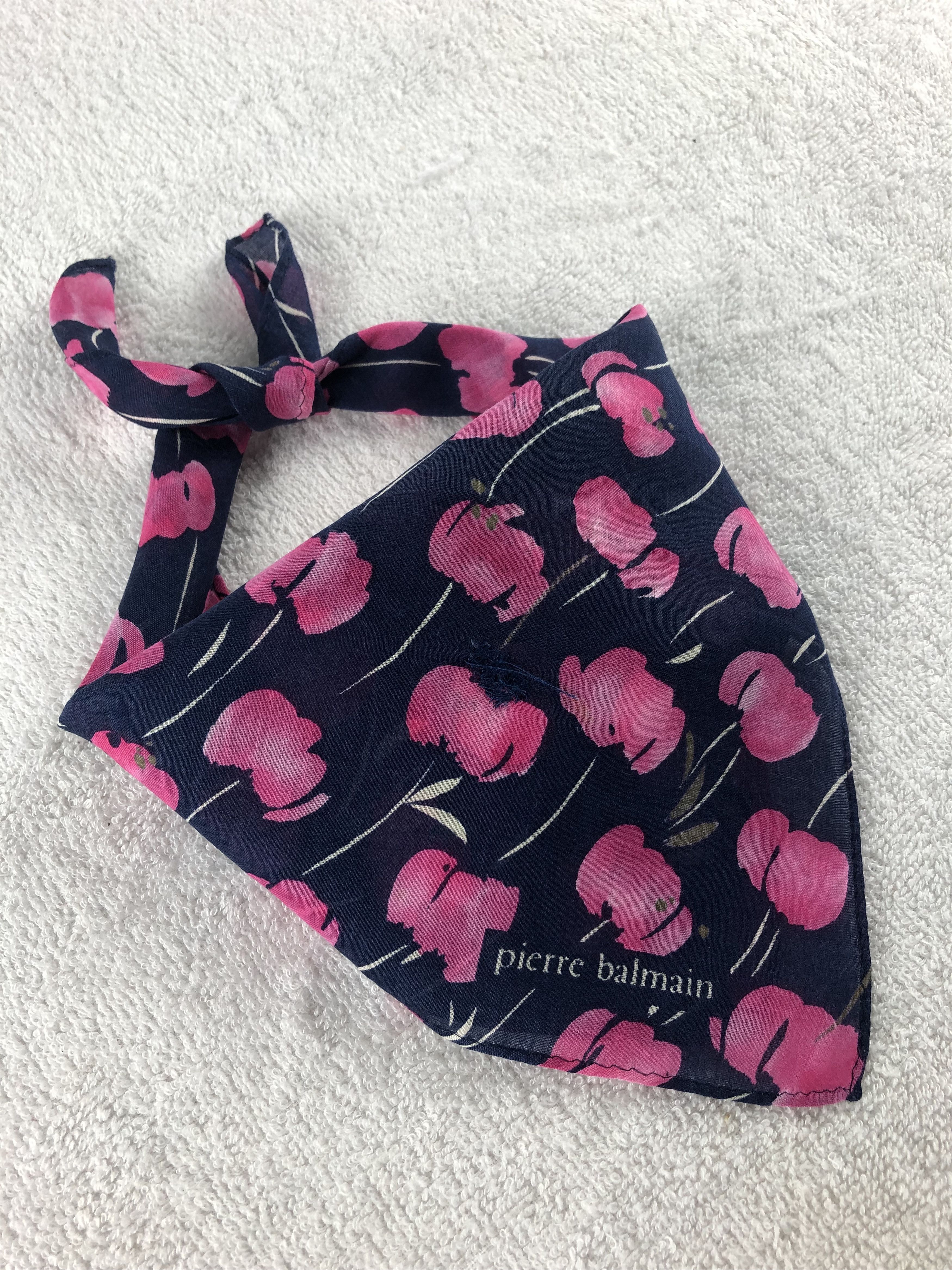 Pierre Balmain × Vintage Pierre Balmain Handkerchief / Bandana / Neckerchief Size ONE SIZE - 2 Thumbnail