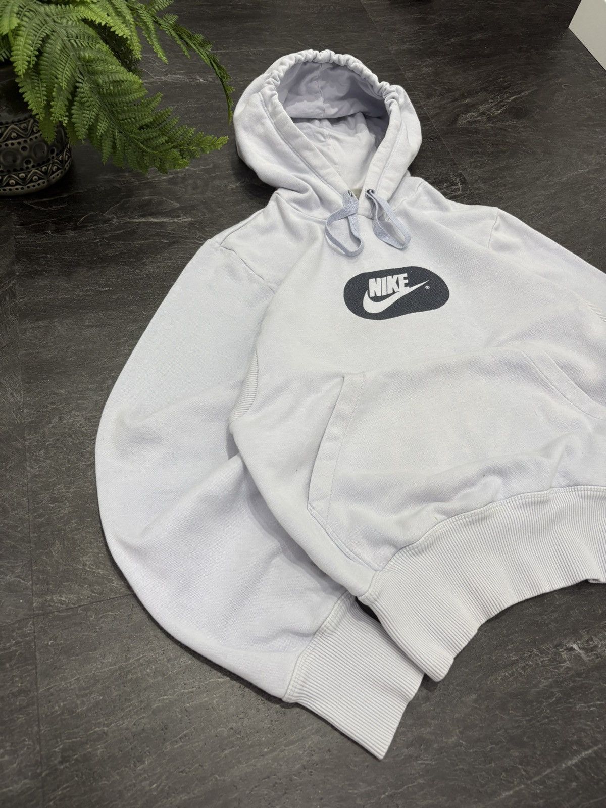 Nike 90s Nike Vintage Oversized Big Logo Retro Hoodie Y2K Rare Size US S / EU 44-46 / 1 - 2 Thumbnail