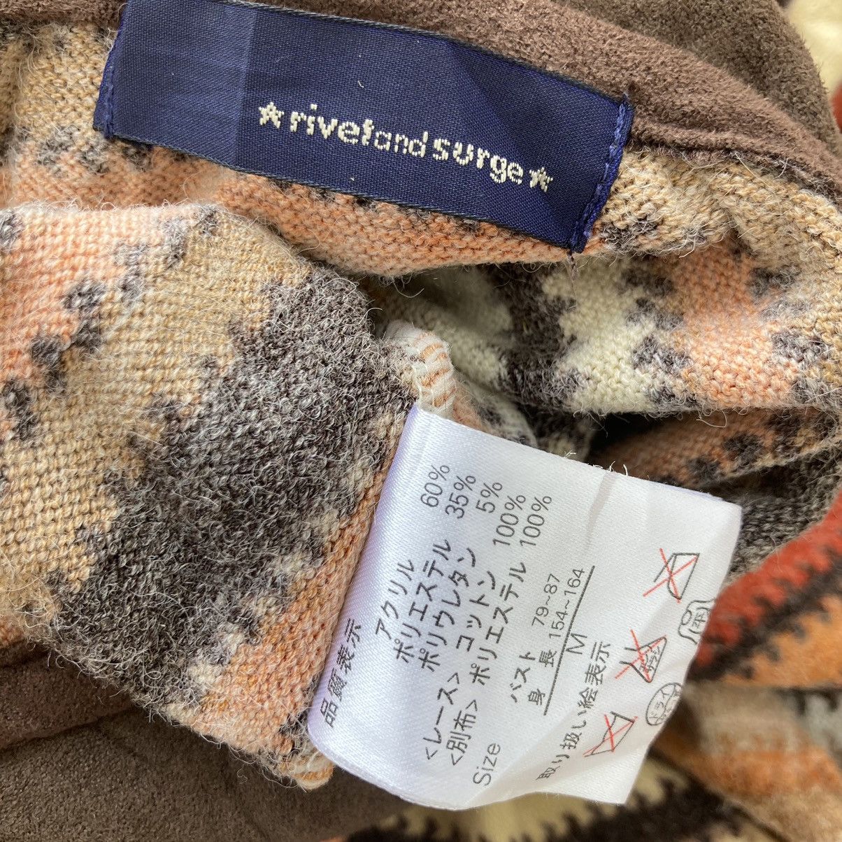 If Six Was Nine × Japanese Brand Stripes Hoodie Rivet And Surge Poncho Size US M / EU 48-50 / 2 - 6 Thumbnail