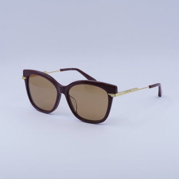 Bottega Veneta 🕶️ New Bottega Veneta BV1296SA 004 Sunglasses - Bordeaux Size ONE SIZE - 1 Thumbnail