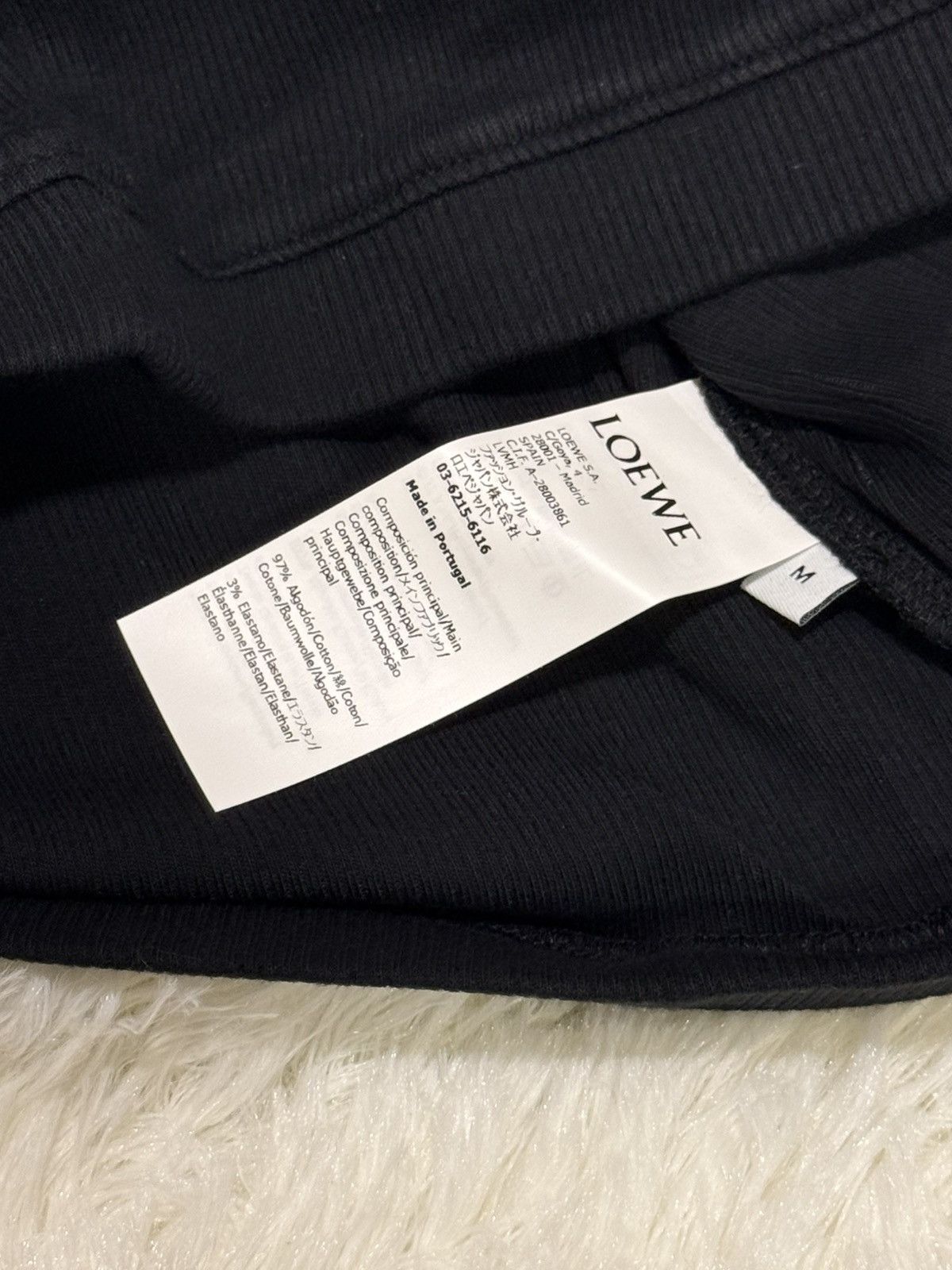 Loewe Loewe black crop top Size M / US 6-8 / IT 42-44 - 4 Thumbnail