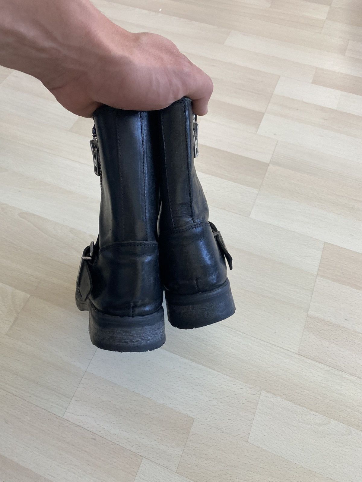 Diesel Diesel Melted Toe Avant-Garde Leather Boots Size US 9 / IT 39 - 8 Thumbnail