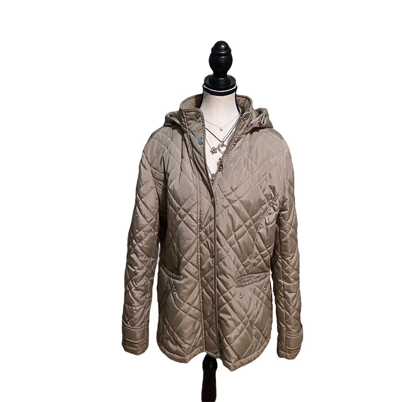 image of Ralph Lauren Lauren Rl Beige Quilted Jacket ⋆｡‧₊°♱༺, Women's (Size XL)