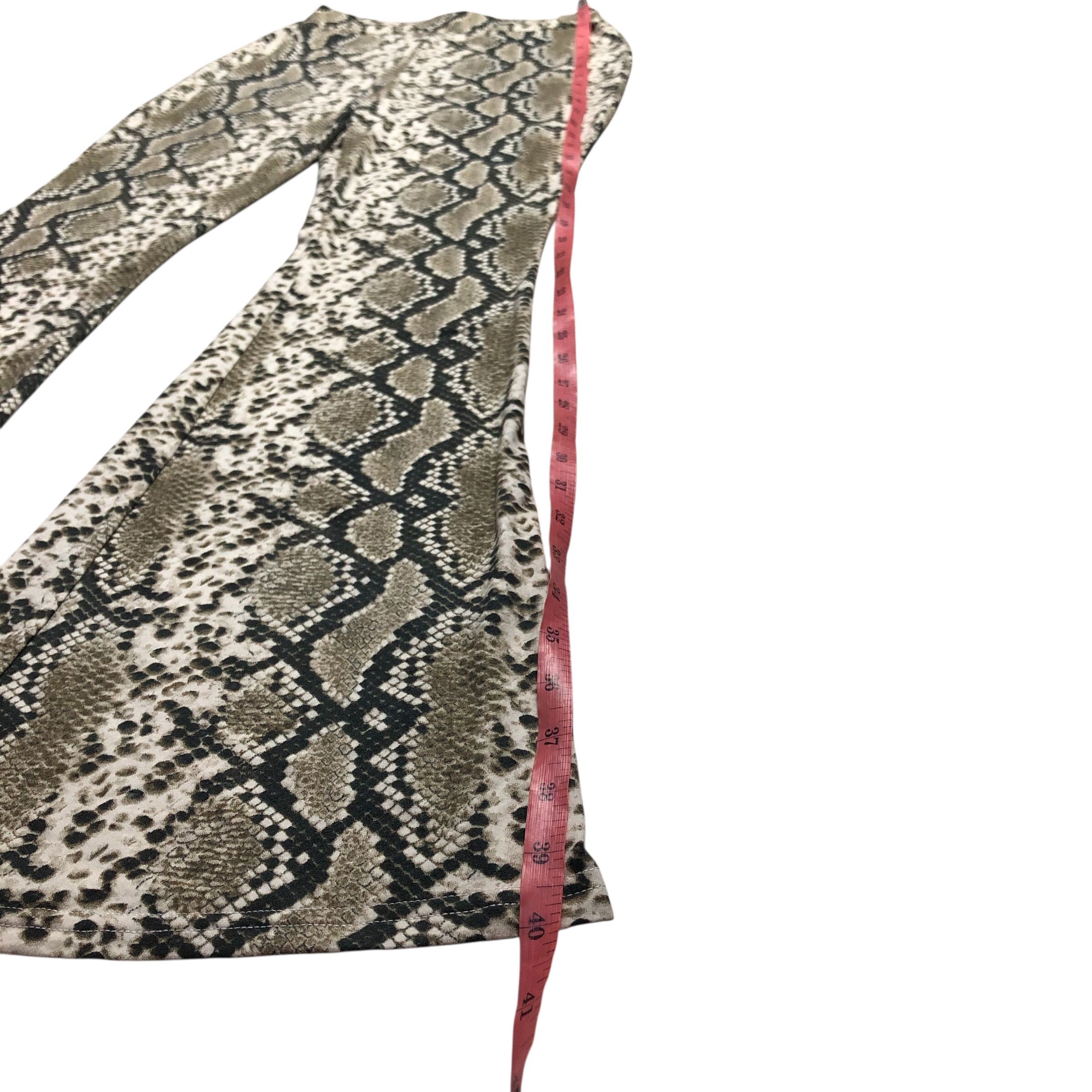 Japanese Brand Flare Snake Pattern style Roberto Cavalli Stretchy by Egoist Size US 28 / EU 44 - 6 Thumbnail