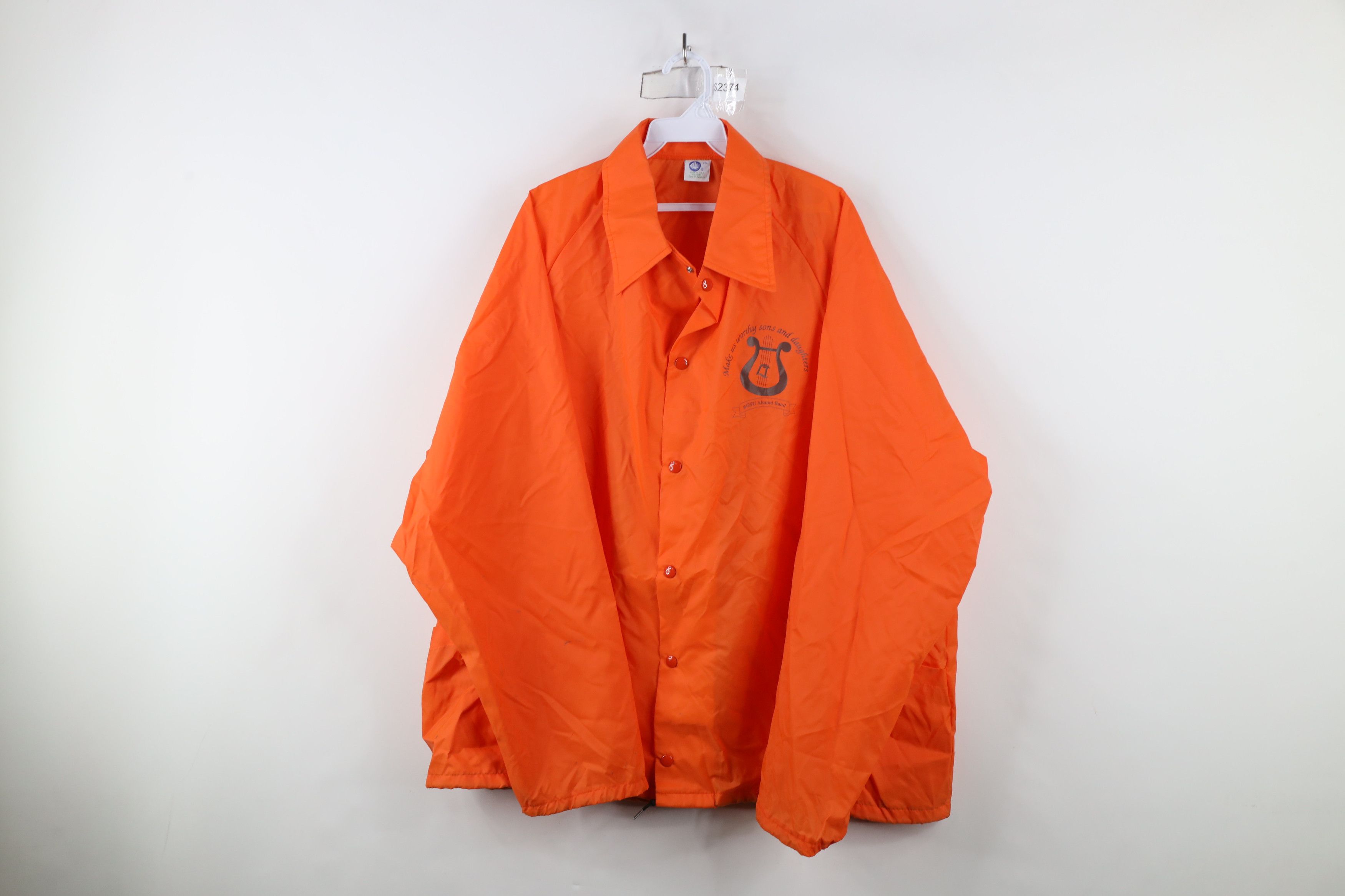 Vintage Vintage 70s 80s Green State University Alumni Band Jacket Size US XXL / EU 58 / 5 - 1 Thumbnail
