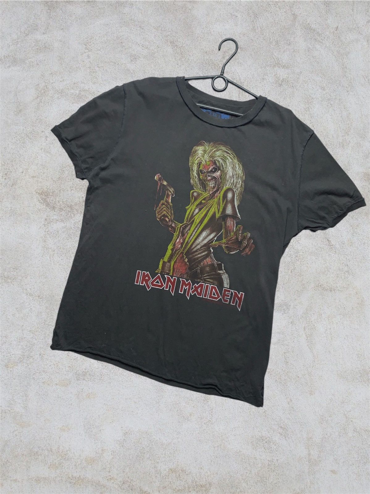 Vintage Iron maiden vintage rock T-shirt Size XL Size US XL / EU 56 / 4 - 1 Thumbnail
