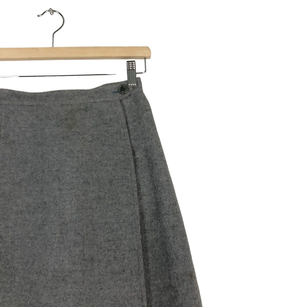 Burberry 🌺Vintage Wool Skirt Burberrys Nova Check Size 24" / US 00 / IT 34 - 6 Thumbnail