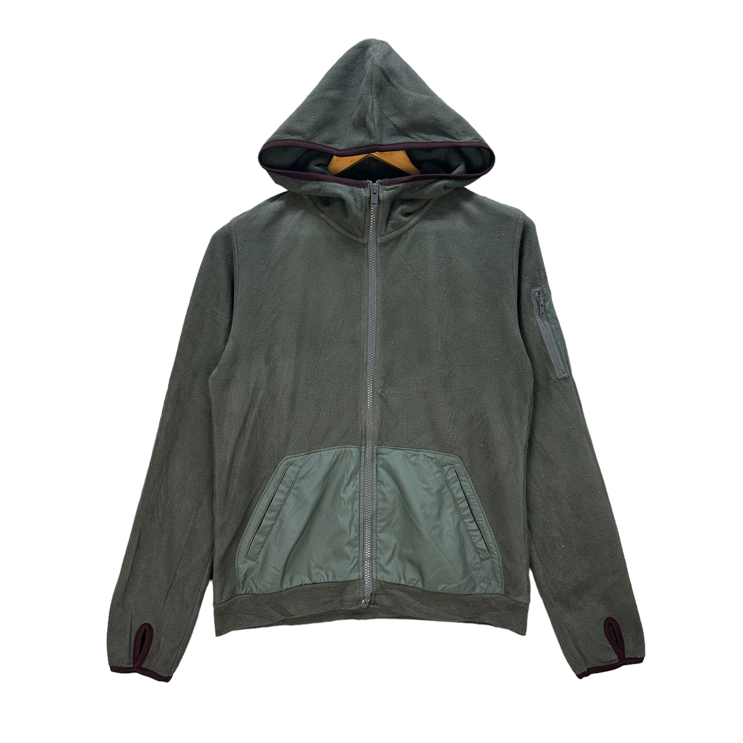 GU × Undercover UU UNIQLO UNDERCOVER ZIPPER FLEECE HOODIES #8950-041 Size US M / EU 48-50 / 2 - 1 Thumbnail
