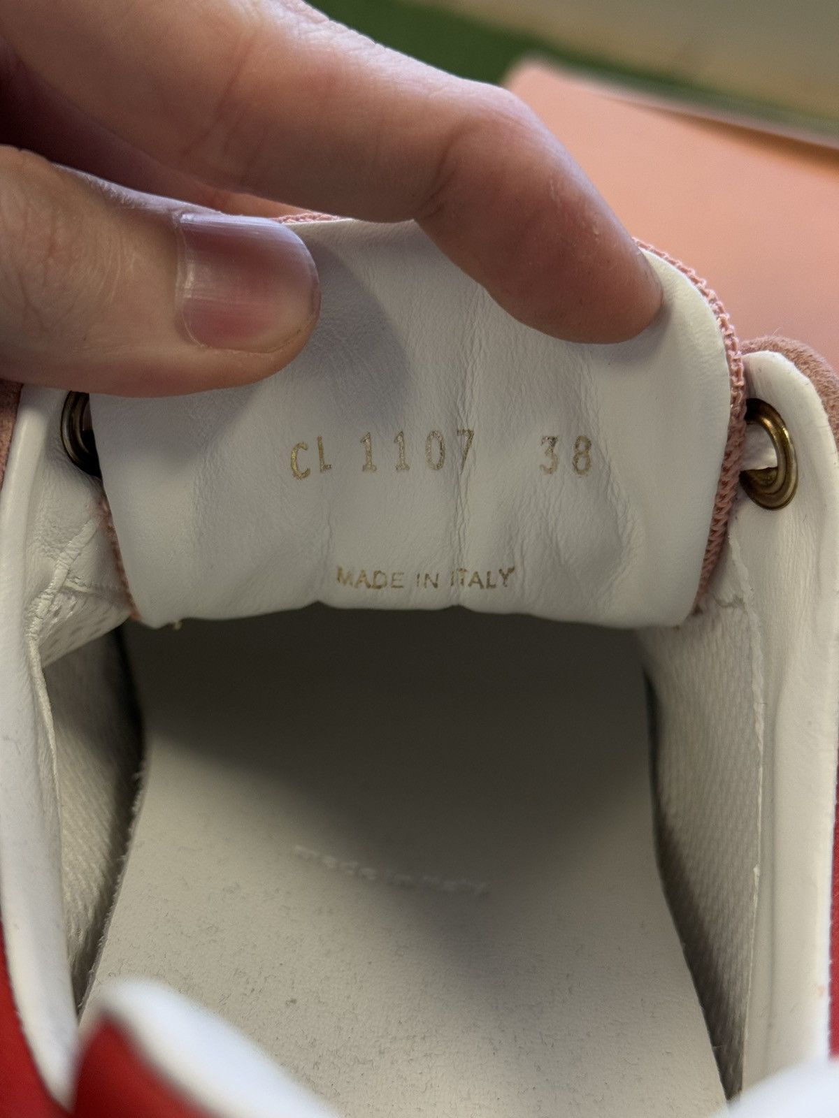 Louis Vuitton Louis Vuitton Women’s Pink Low Top Sneakers 38/8US Size US 8 / IT 38 - 14 Thumbnail
