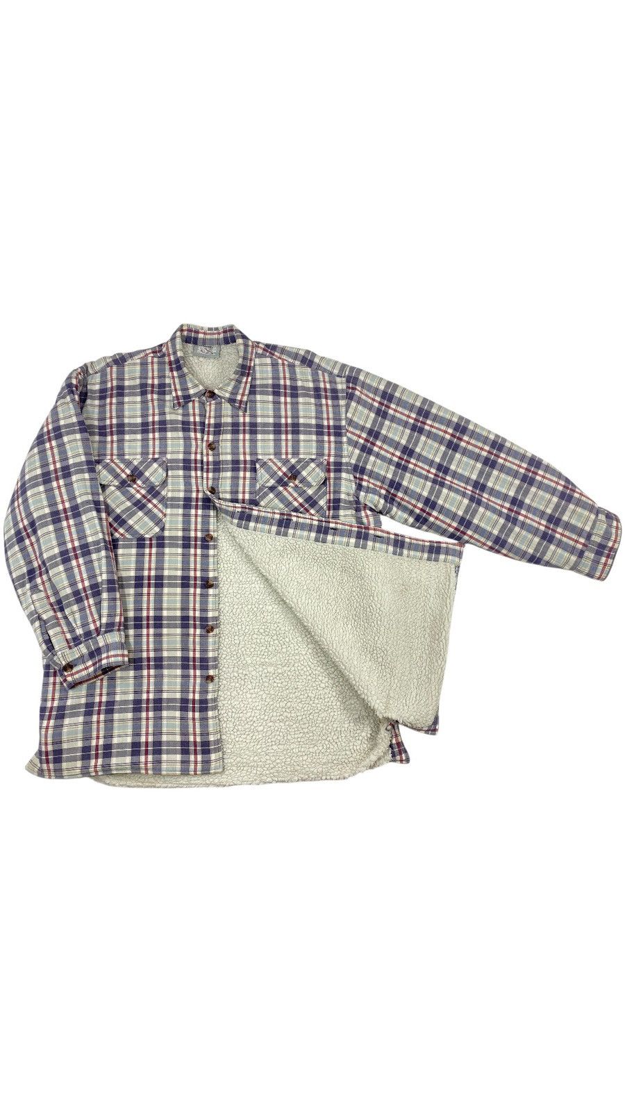 Vintage Vintage 80s 90s Heavy Sherpa Insulated Tartan Shirt Jacket Size US M / EU 48-50 / 2 - 4 Thumbnail