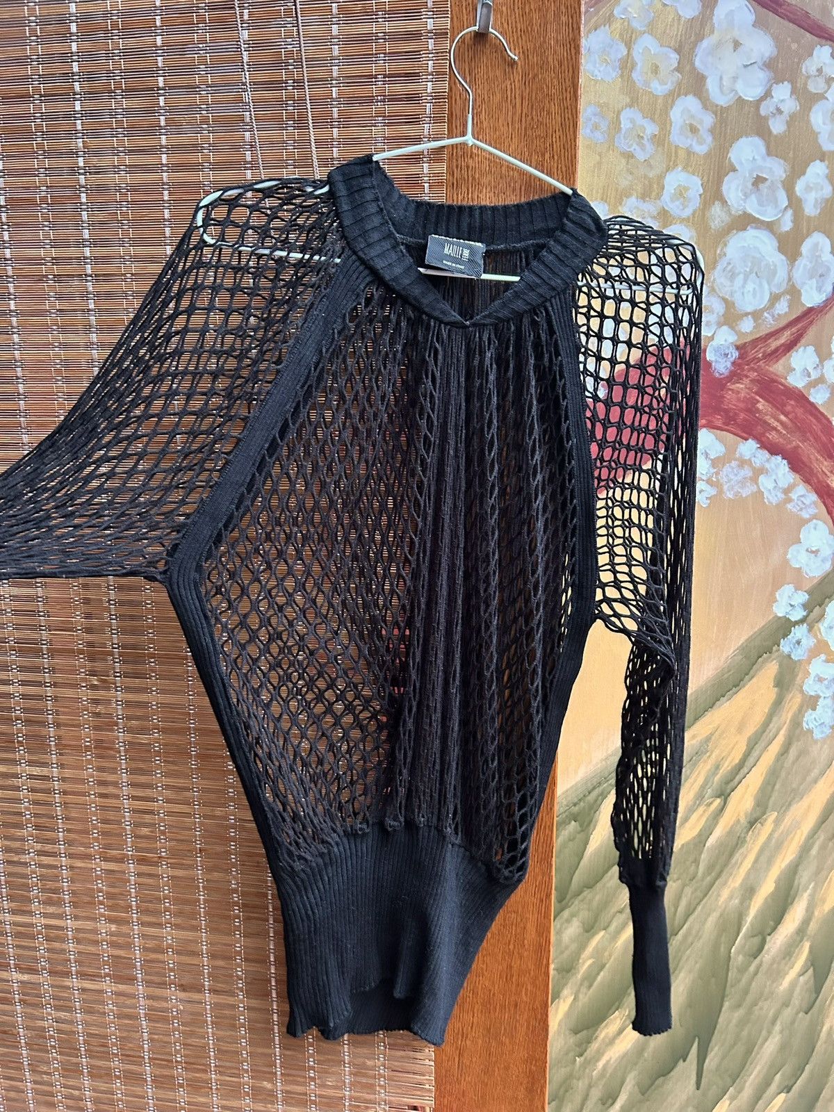 Jean Paul Gaultier Jean Paul Gaultier Maille Cotton Fishnet Crochet Sweater Size S / US 4 / IT 40 - 3 Thumbnail