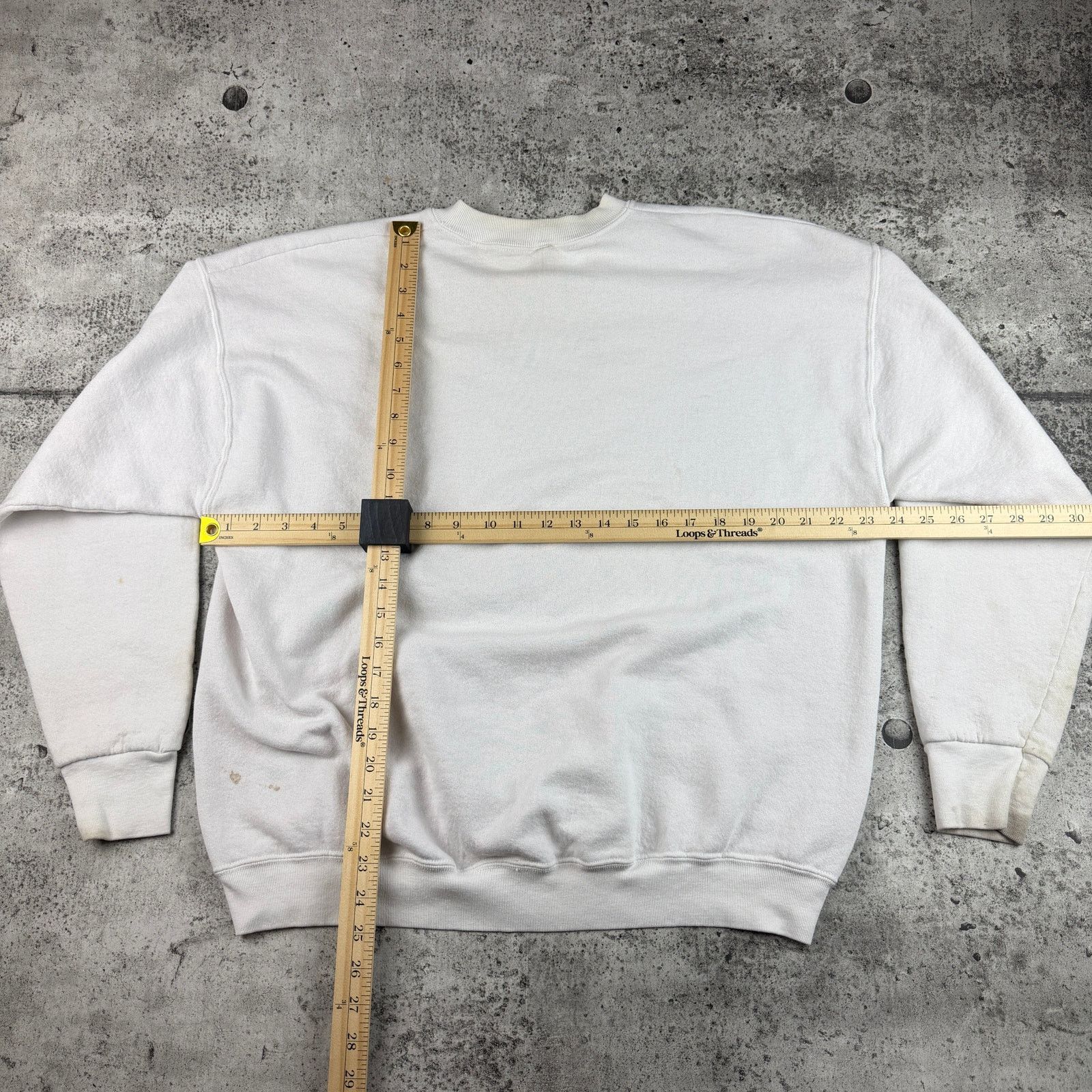 Fruit Of The Loom Vintage Devil Sweatshirt "Trust Me" Size Large 1995 Size US L / EU 52-54 / 3 - 8 Thumbnail