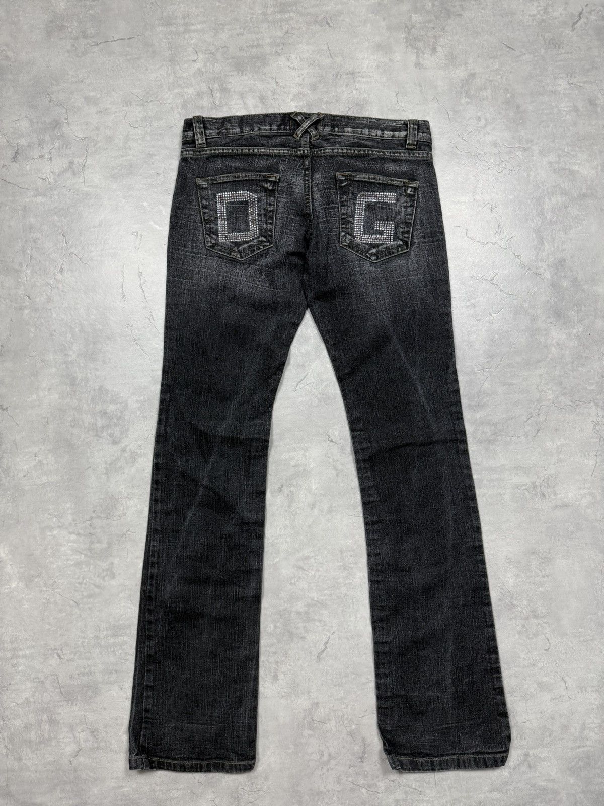 Dolce & Gabbana Dolce Gabbana Big Logo Vintage Jeans Size 32" / US 10 / IT 46 - 1 Thumbnail