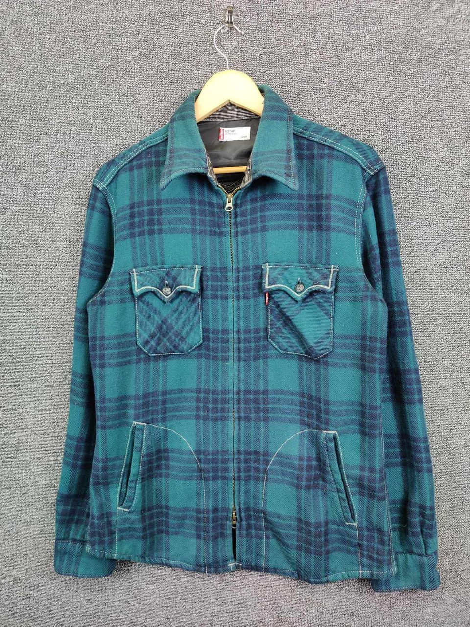 Levi's Levi's Red Tab Western Flannel Shirt Size US L / EU 52-54 / 3 - 2 Thumbnail