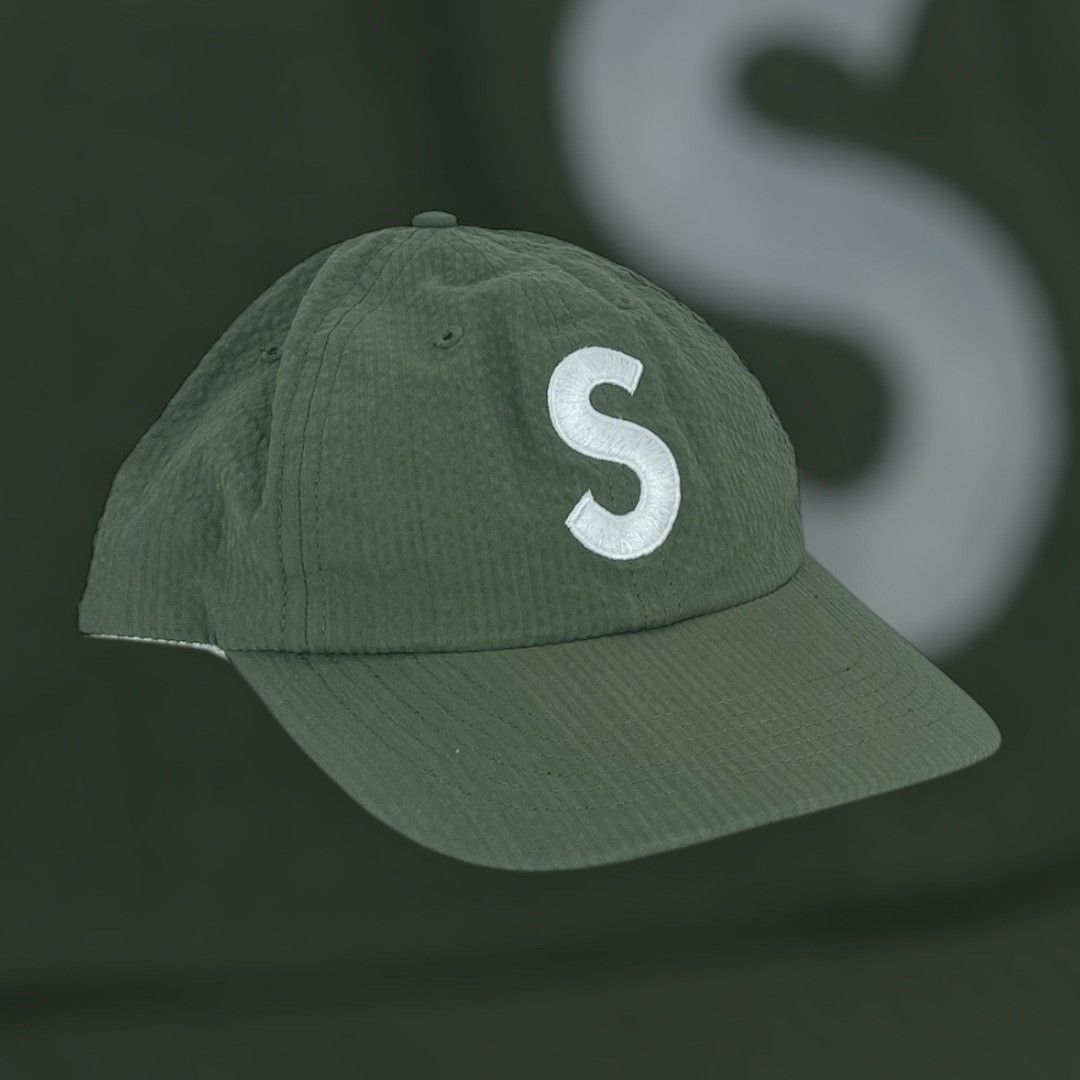 Supreme Supreme 6 panel Olive hat Size ONE SIZE - 1 Thumbnail