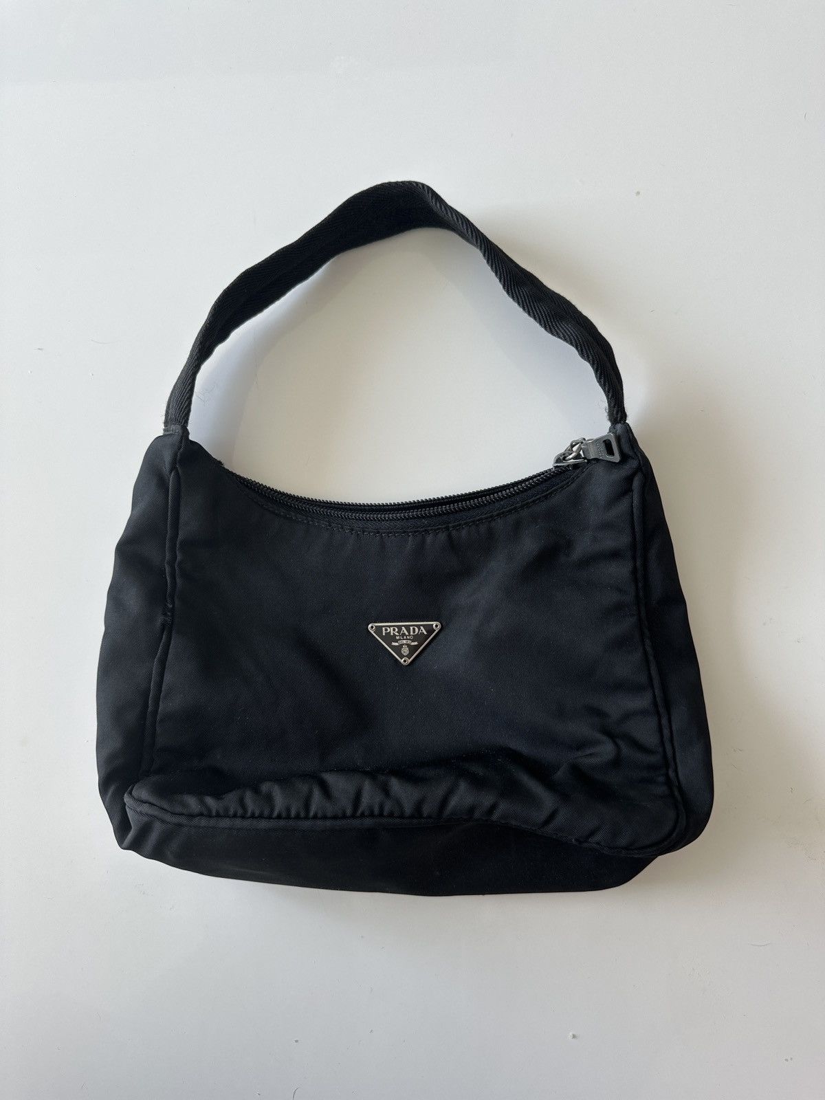 Prada Black Nylon Prada Handbag Size ONE SIZE - 1 Thumbnail