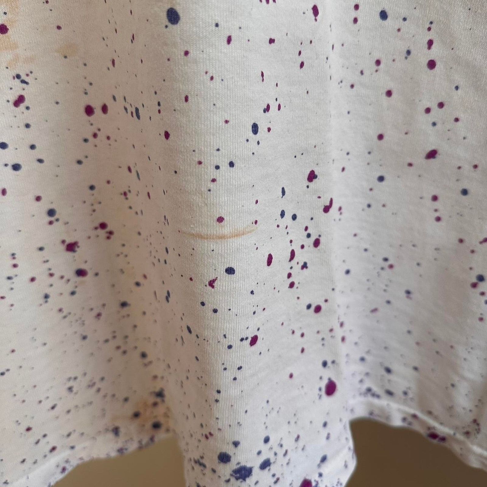 Harley Davidson × Vintage Vintage Harley Davidson Paint Splatter Shirt Size US XL / EU 56 / 4 - 4 Thumbnail