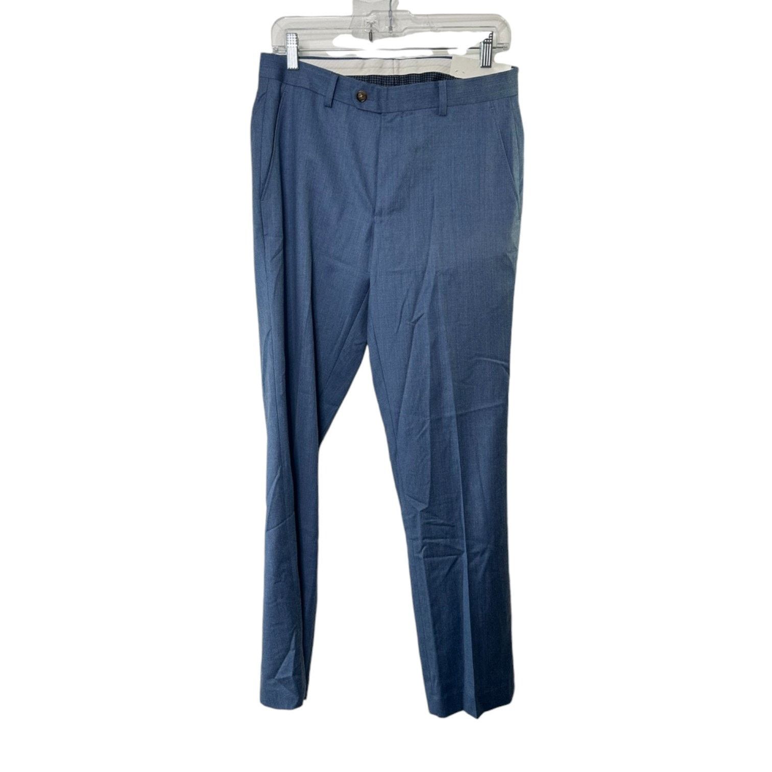 slim fit dress slacks Lauren Ralph Lauren Mens Classic-Fit UltraFlex Stretch Windowpane Pant   Vanessa Jane