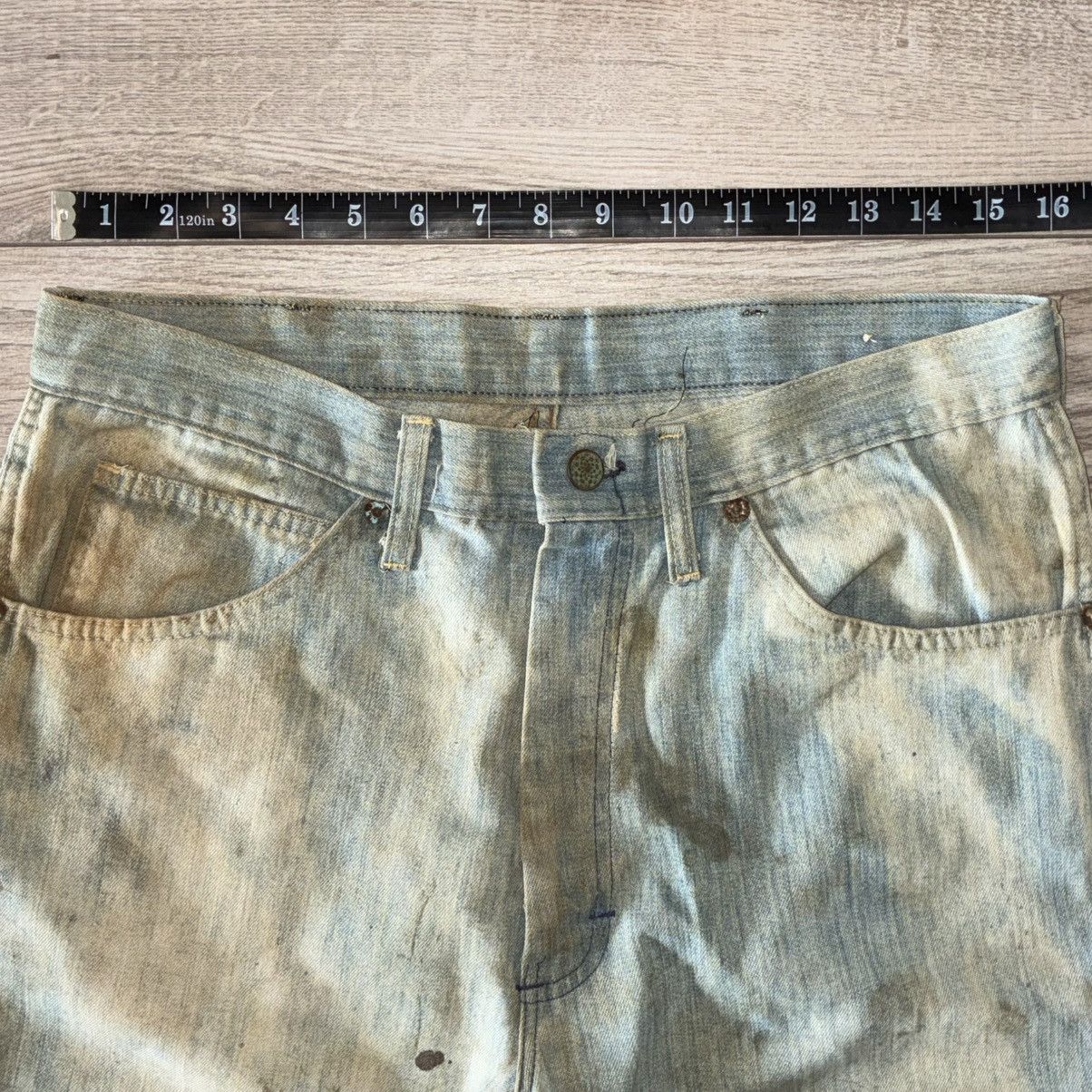 Other 60s/70s distressed faded denim jeans Size US 30 / EU 46 - 4 Thumbnail