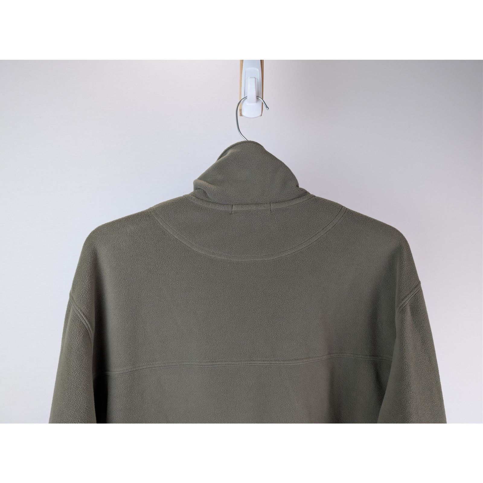 Ermenegildo Zegna o1rshd1 CC20 Mens Large Green Fleece Sport Jacket in Grey Size US L / EU 52-54 / 3 - 11 Thumbnail
