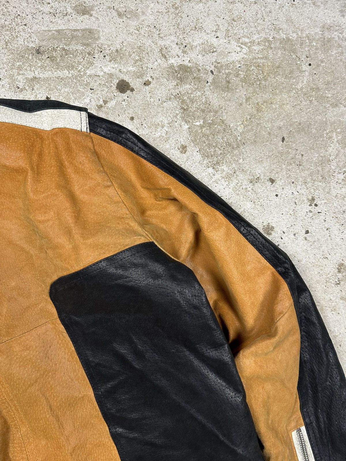 Japanese Brand Vintage Y2K Genuine Leather Suede Moto Biker Racing Jacket Size US S / EU 44-46 / 1 - 20 Thumbnail