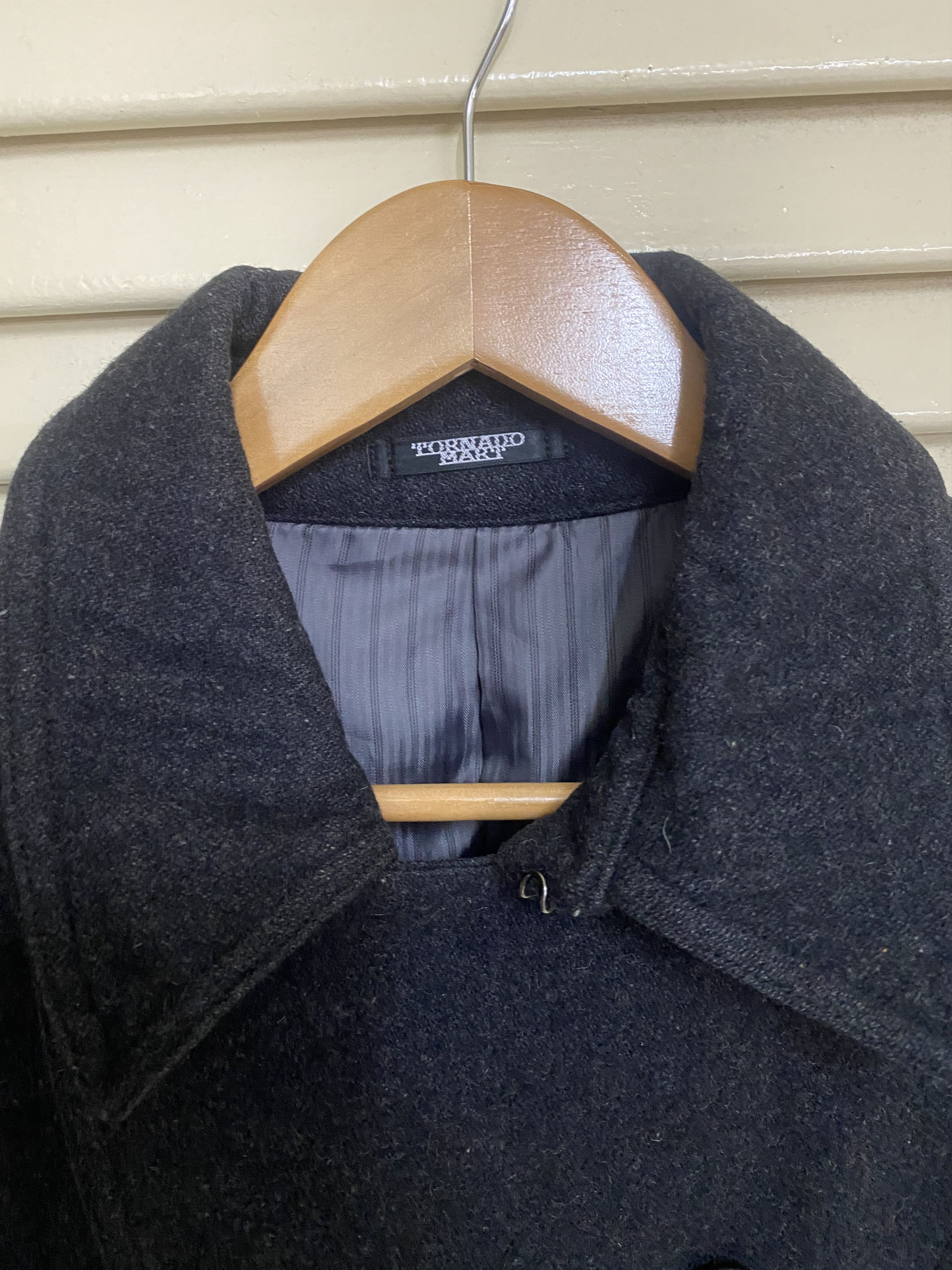 Tornado Mart AW Double Breasted Wool Tornado Mart Jacket Size US L / EU 52-54 / 3 - 3 Thumbnail