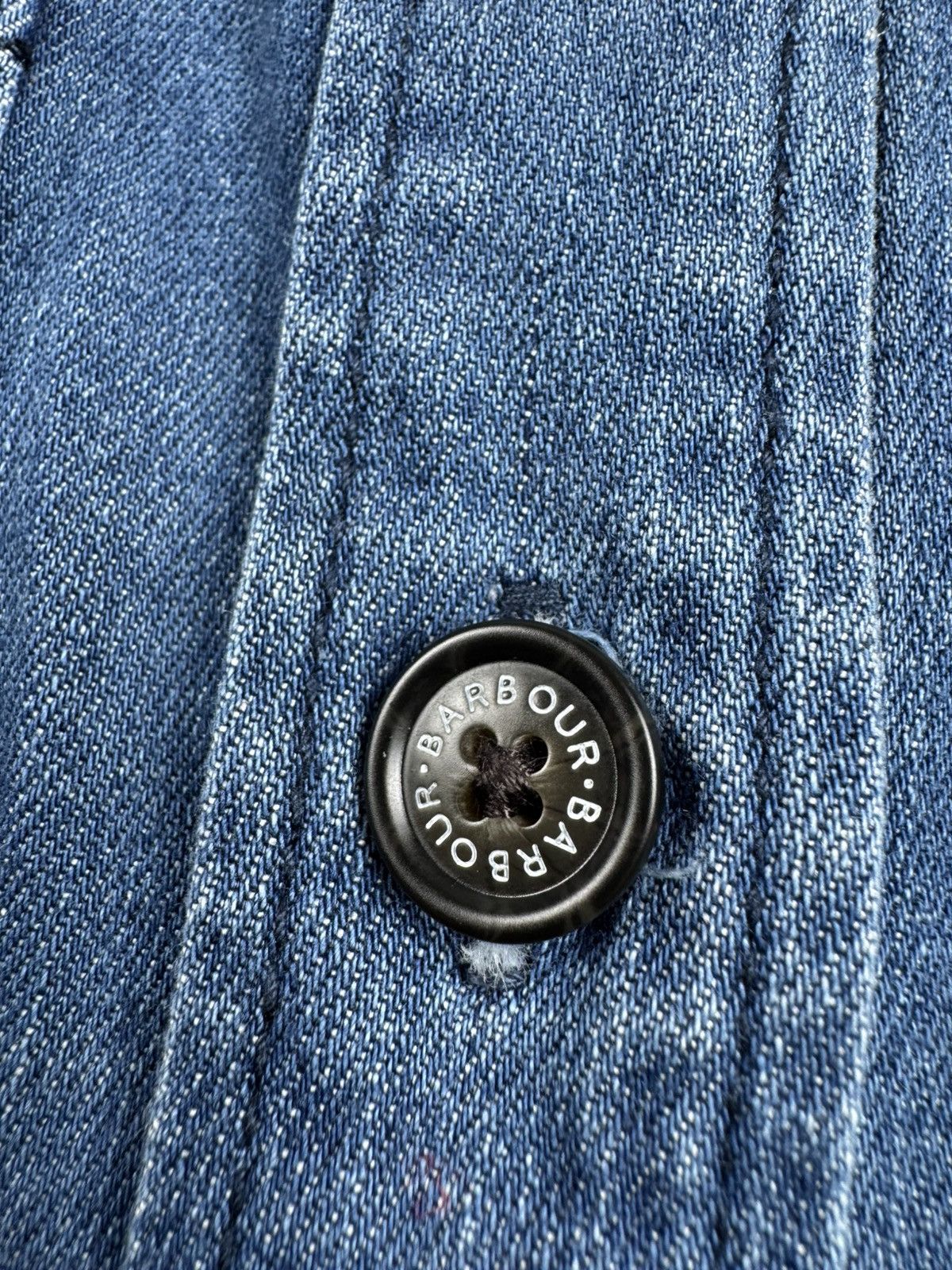 Barbour NEW Barbour Longfield Coast Waist Dress Women’s US 8 Blue Denim Jeans Trench Size M / US 6-8 / IT 42-44 - 7 Thumbnail