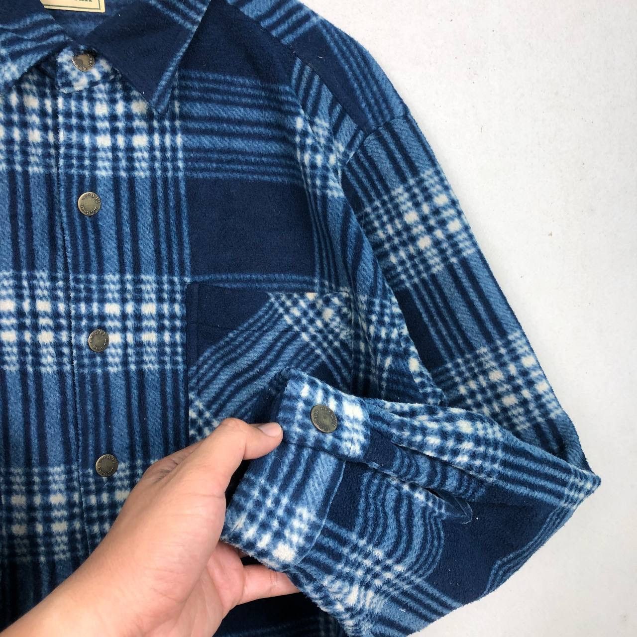 L.L. Bean × Vintage Vintage 90s L.L. Bean Wool Fleece Jacket Size US M / EU 48-50 / 2 - 5 Thumbnail