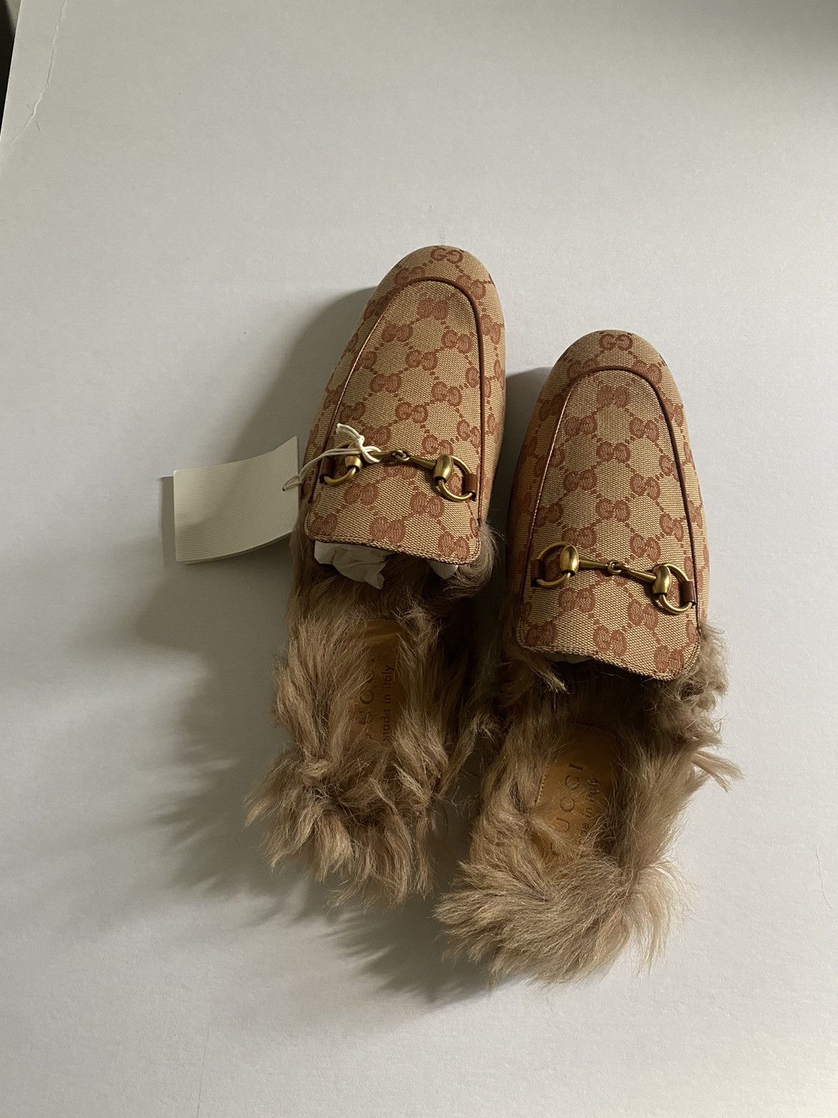 Gucci Gucci Princetown GG Canvas slipper Size US 8 / EU 41 - 1 Thumbnail